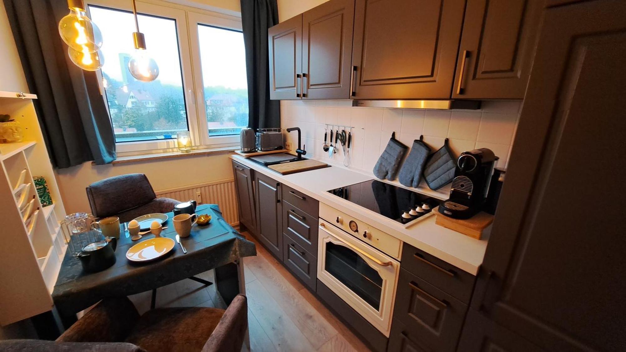 Das Kleine Penthouse Mit Kamin Bad Sachsa Ngoại thất bức ảnh